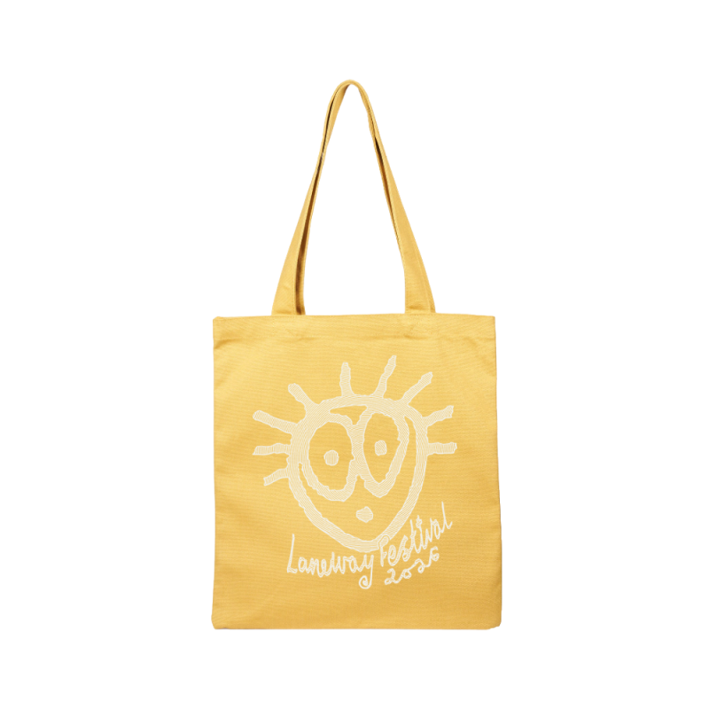 (2026)Tote Bag YELLOW- PERTH by Laneway Festival
