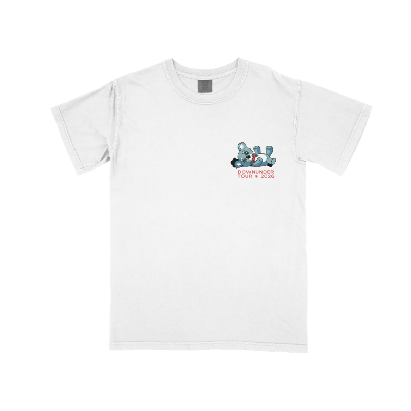 PUNK STORIES WHITE TEE by Mark Hoppus