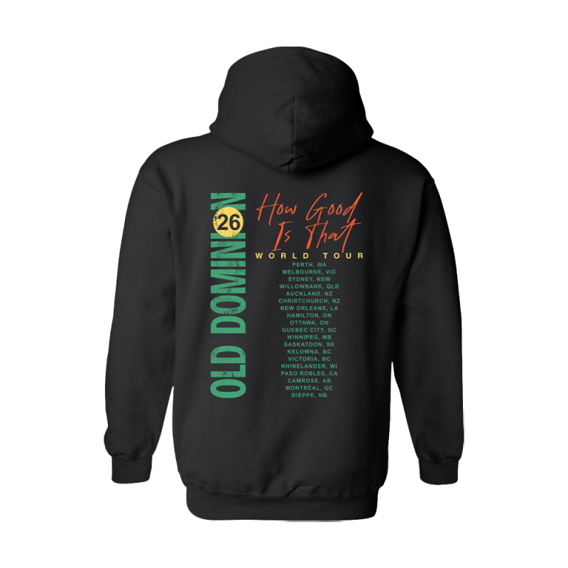 World Tour Black Hood by Old Dominion