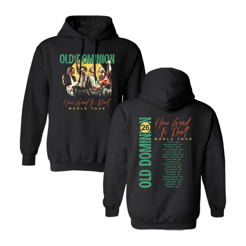 World Tour Black Hood by Old Dominion