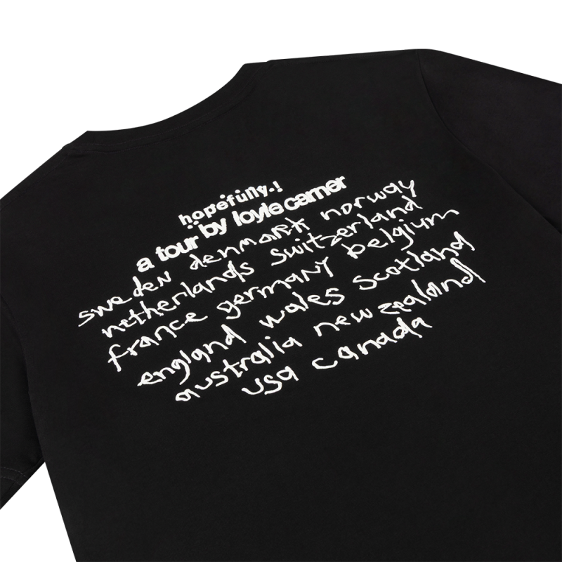HOPEFULLY BLACK TSHIRT by Loyle Carner