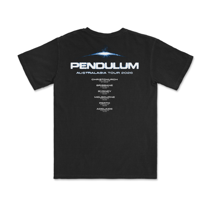 Aus Tour Tee Black Tshirt by Pendulum