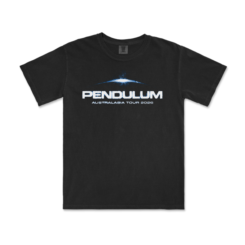 Aus Tour Tee Black Tshirt by Pendulum