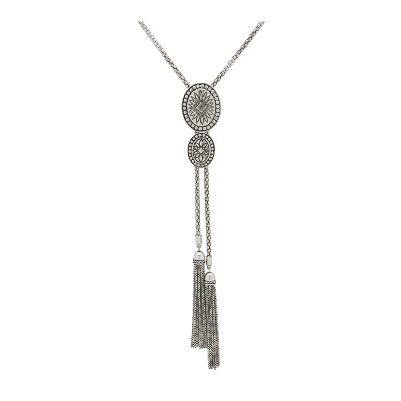 Silver-Plated Bolo Necklace by Lainey Wilson