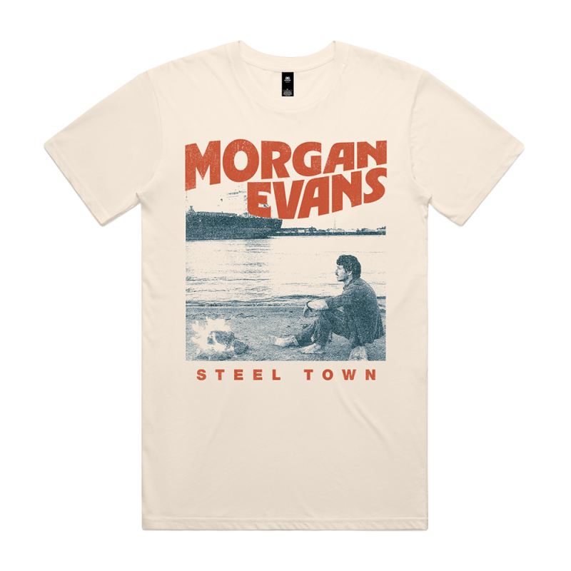 Steel Town Album Tshirt by Morgan Evans