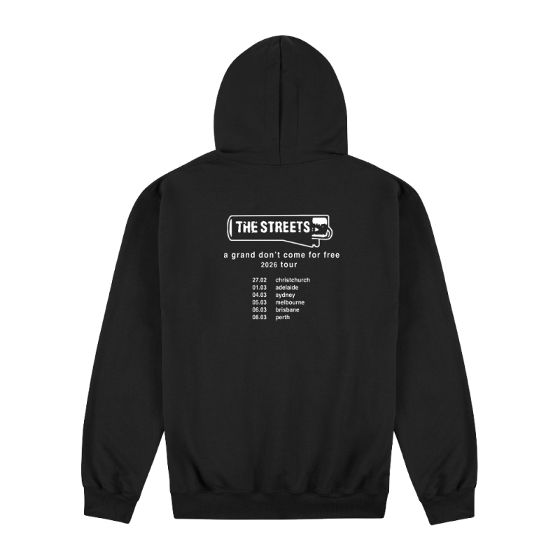 Tour Black Hoodie by The Streets