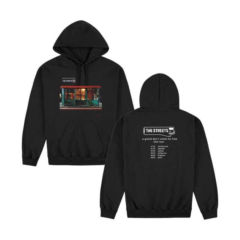 Tour Black Hoodie by The Streets