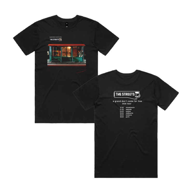 Black Tour Tshirt by The Streets