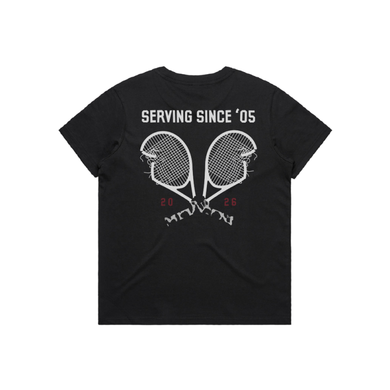 Tennis Club Black Tshirt by The Veronicas