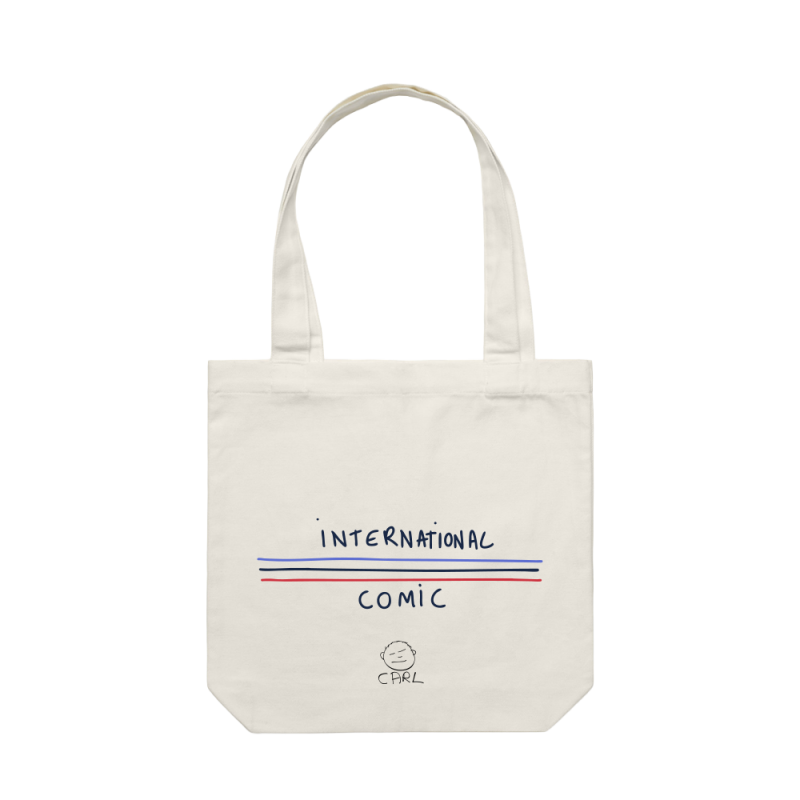 International Comic Tote Bag by Carl Barron