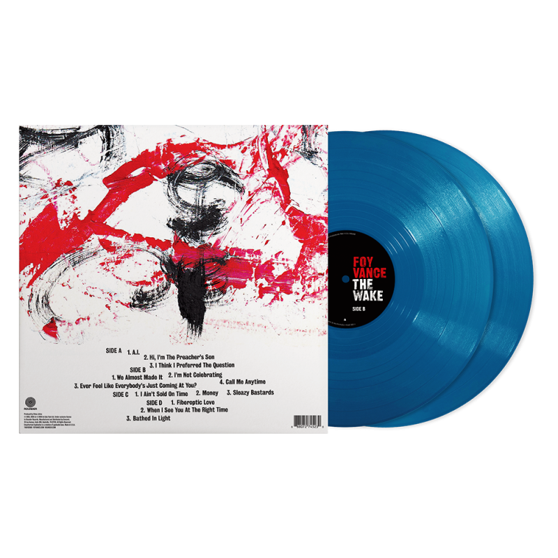 The Wake 2LP “Bathed In Blue” Vinyl by Foy Vance