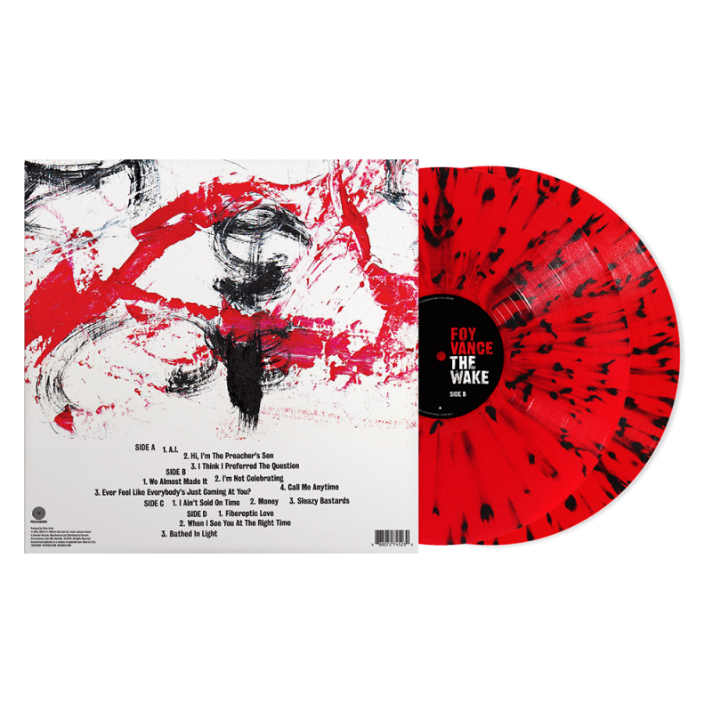 D2C Exclusive “Bloodline Red” Splatter Vinyl by Foy Vance