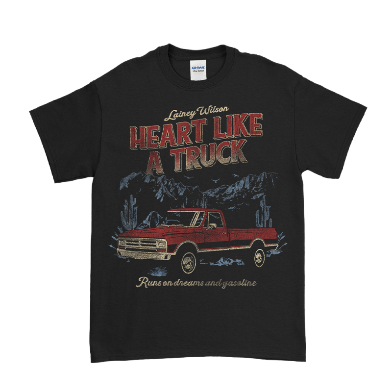 Truck Mountain Black Tshirt by Lainey Wilson