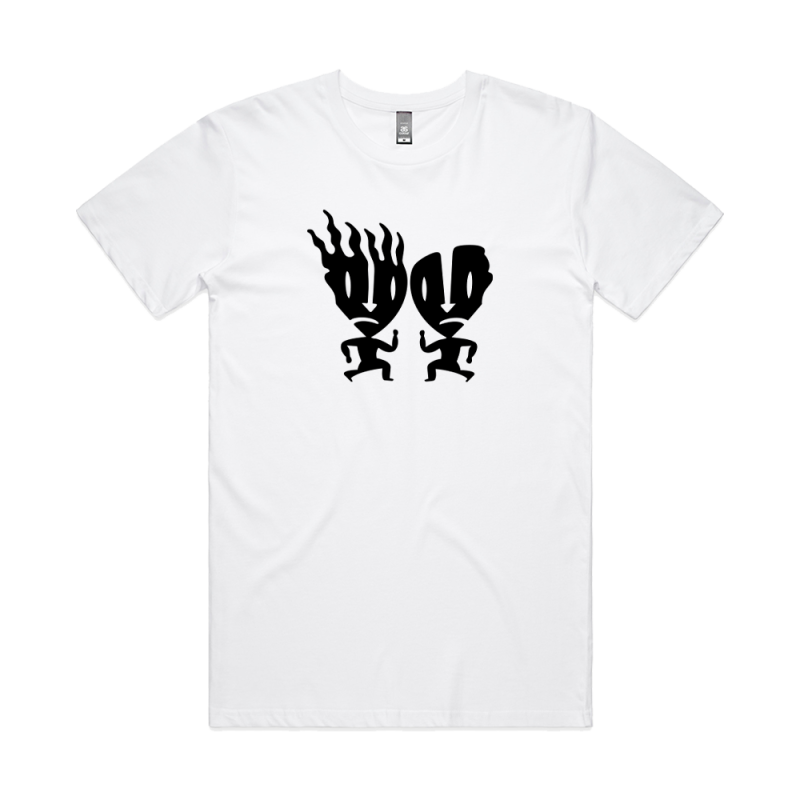 Umbilical Brothers White Tshirt by The Umbilical Brothers