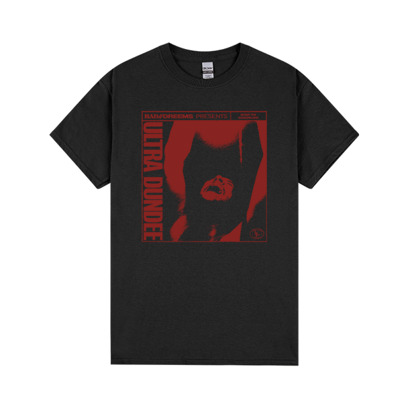 Ultra Dundee Black Tshirt by Bad Dreems