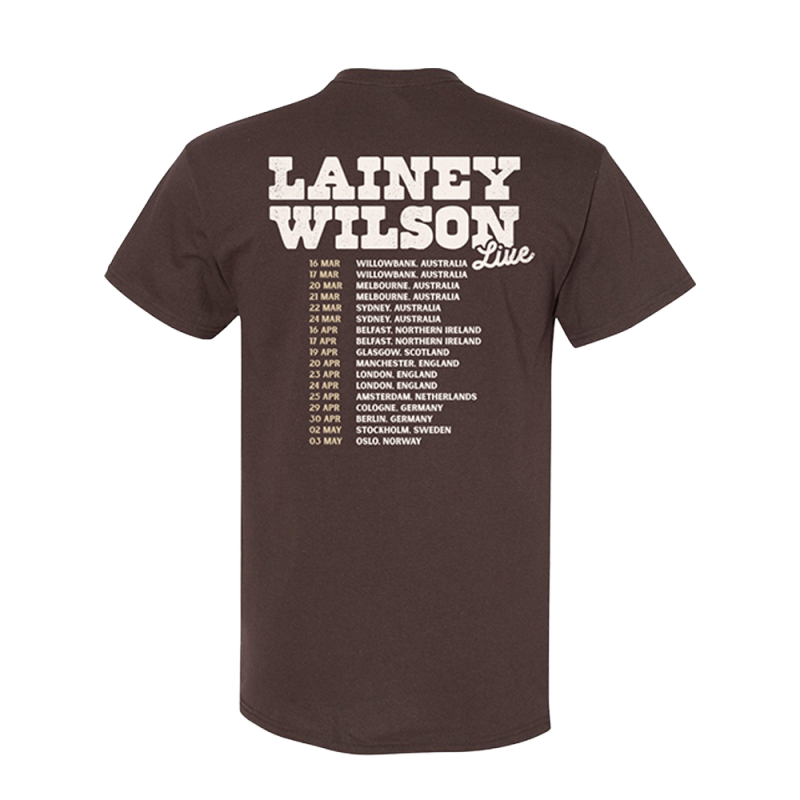 Admat Brown Tshirt by Lainey Wilson