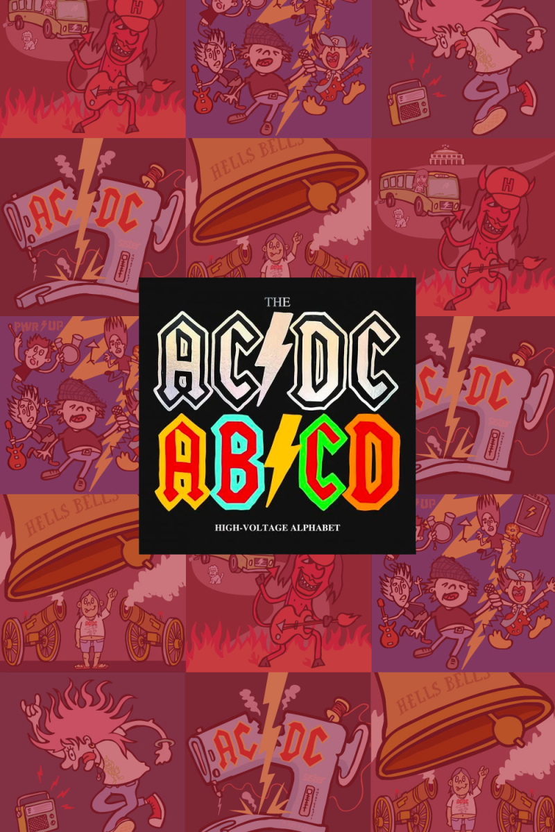 AC/DC Kids Alphabet Book by ROCKIN ALPHABETS SERIES