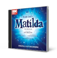 Matilda Original Cast Recording CD by Tim Minchin