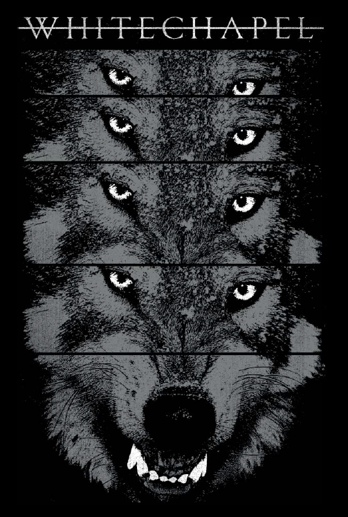 Alpha Wolf Black Singlet by Whitechapel