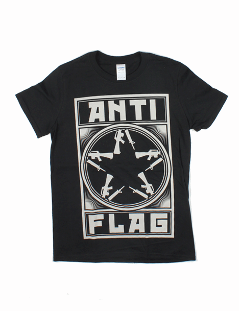 Communist Black Tshirt by Anti-Flag