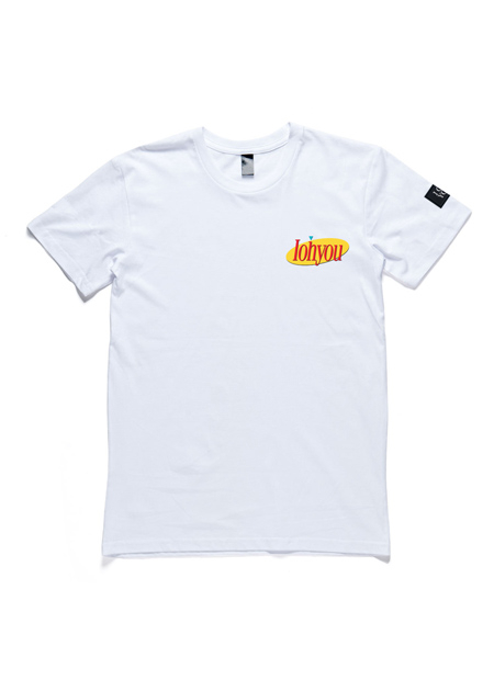 A Shirt About Nothing White Tee by I Oh You