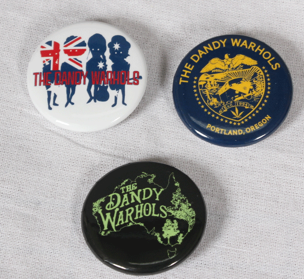 Badge Set by The Dandy Warhols