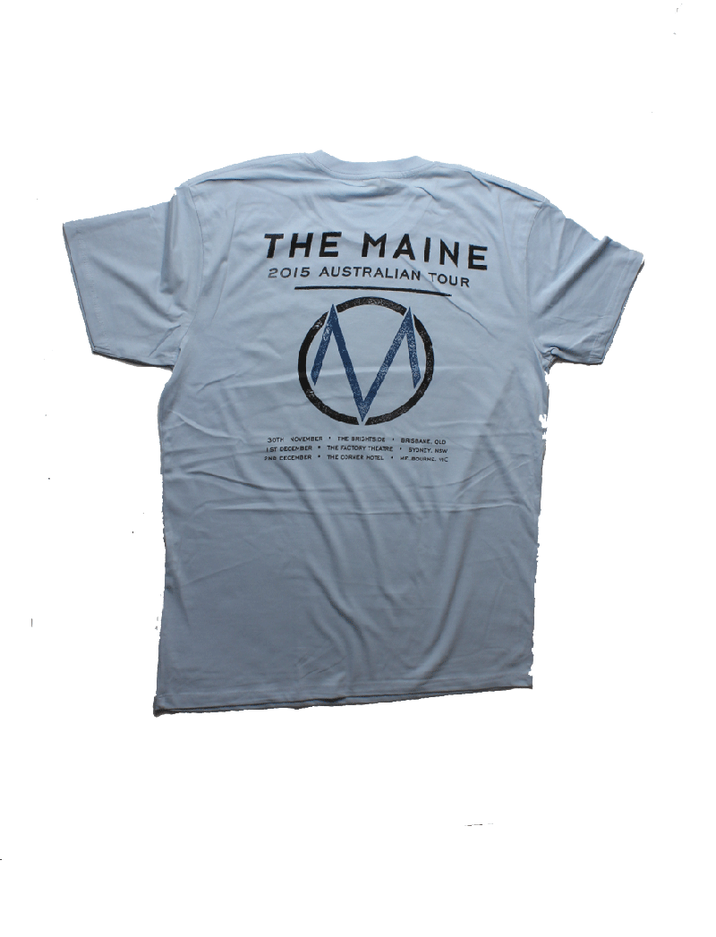 Photo Light Blue Tshirt by The Maine