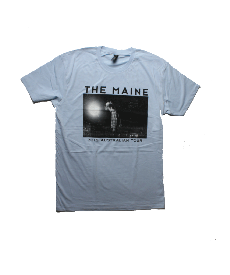 Photo Light Blue Tshirt by The Maine