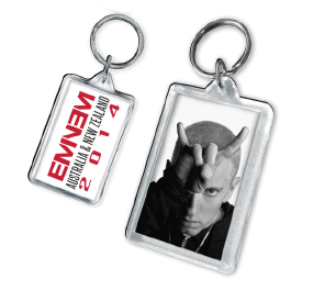 Keychain Acrylic Horns by Eminem