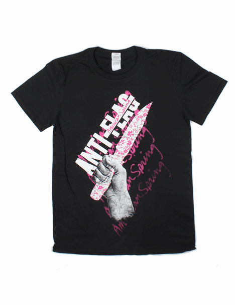 Knife Black Tshirt by Anti-Flag