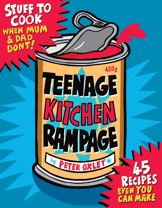 Teenage Kitchen Rampage by Peter Oxley