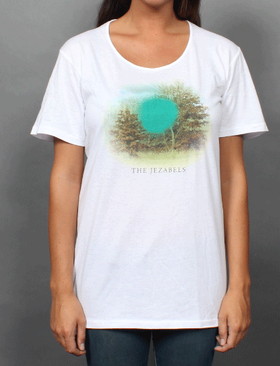 Tree White Tshirt by The Jezabels