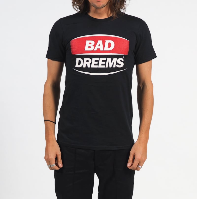 West End Black Tshirt by Bad Dreems