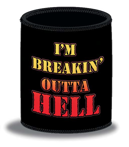 Breaking Out Of Hell 2017 Tour Stubby/Can Cooler by Airbourne