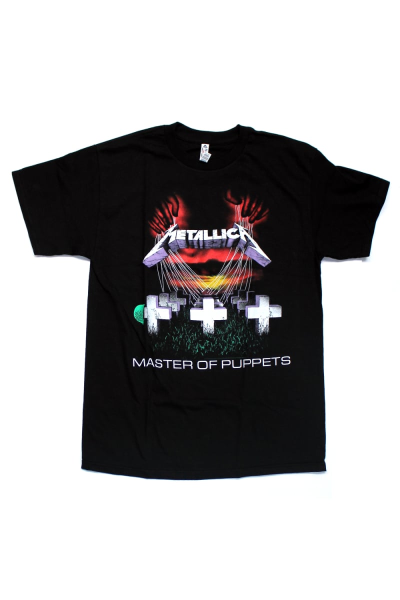 Master Of Puppets Black Tshirt by Metallica