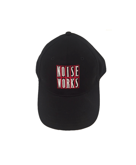 Black Logo Snap Back Cap by Noiseworks