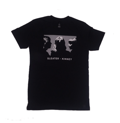Silhouette Black Tshirt by Sleater Kinney
