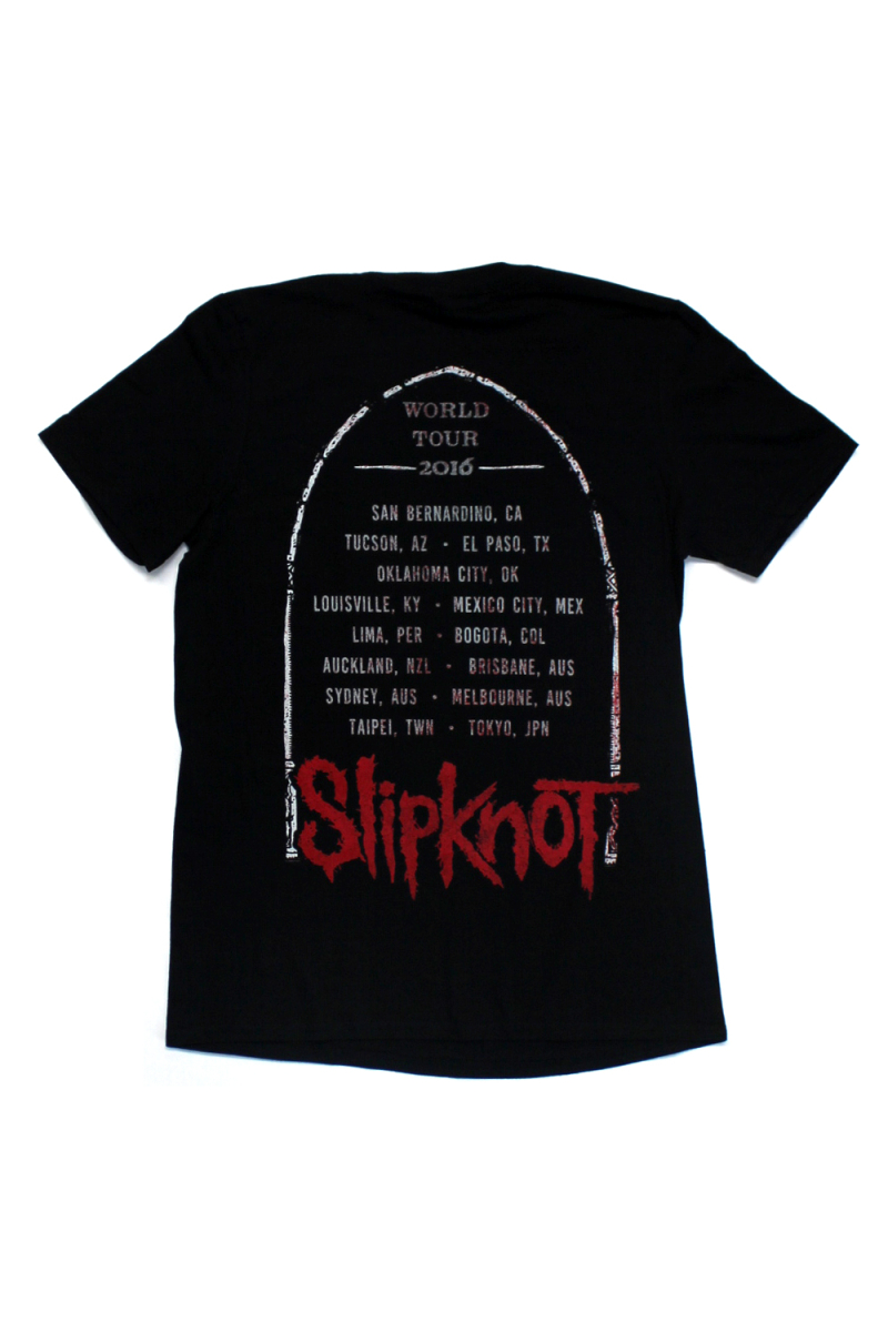 Alter Black Tshirt w/dates by Slipknot