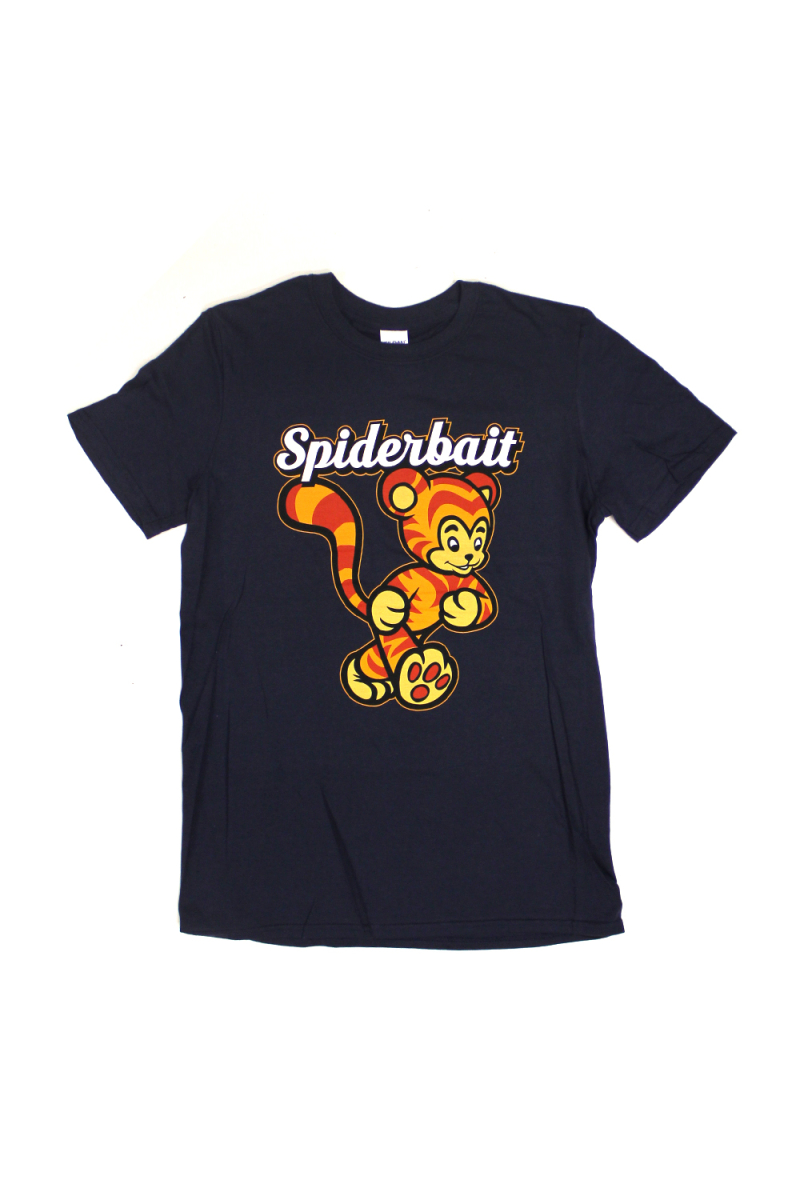 Tiger Navy Tshirt by Spiderbait