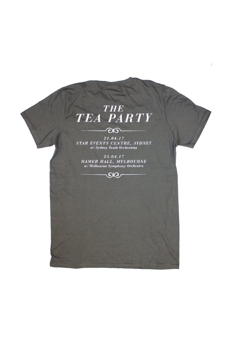 Symphony Charcoal Tshirt by The Tea Party