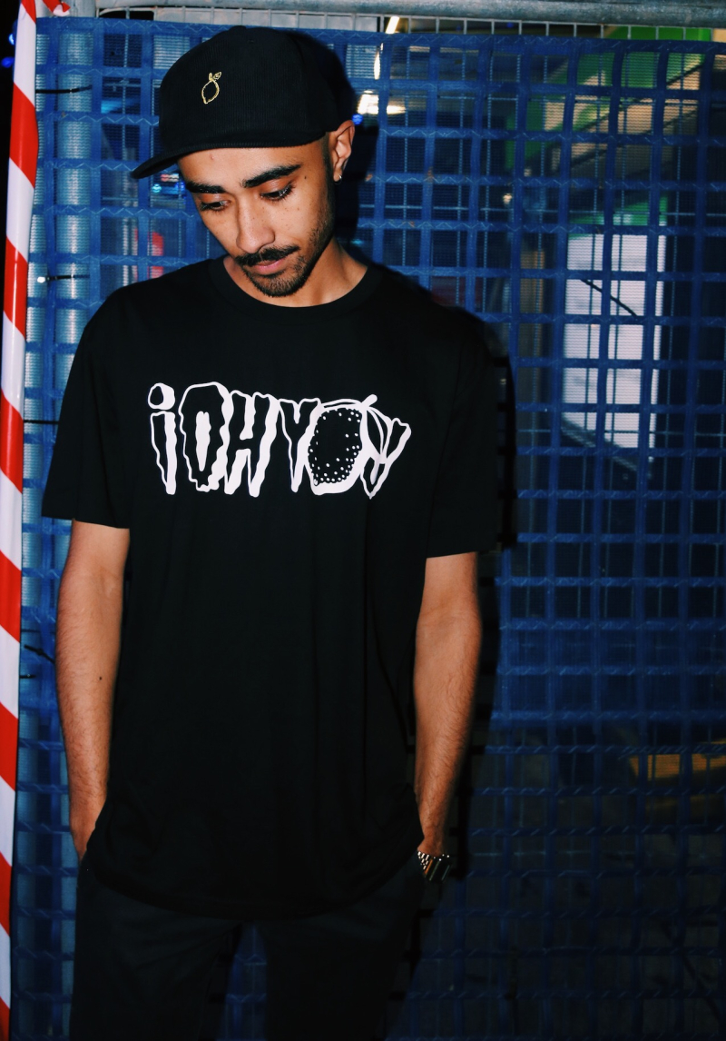 Logo Black Tshirt by I Oh You