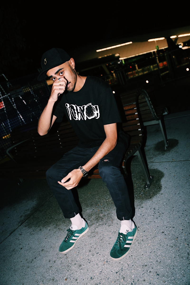 Logo Black Tshirt by I Oh You