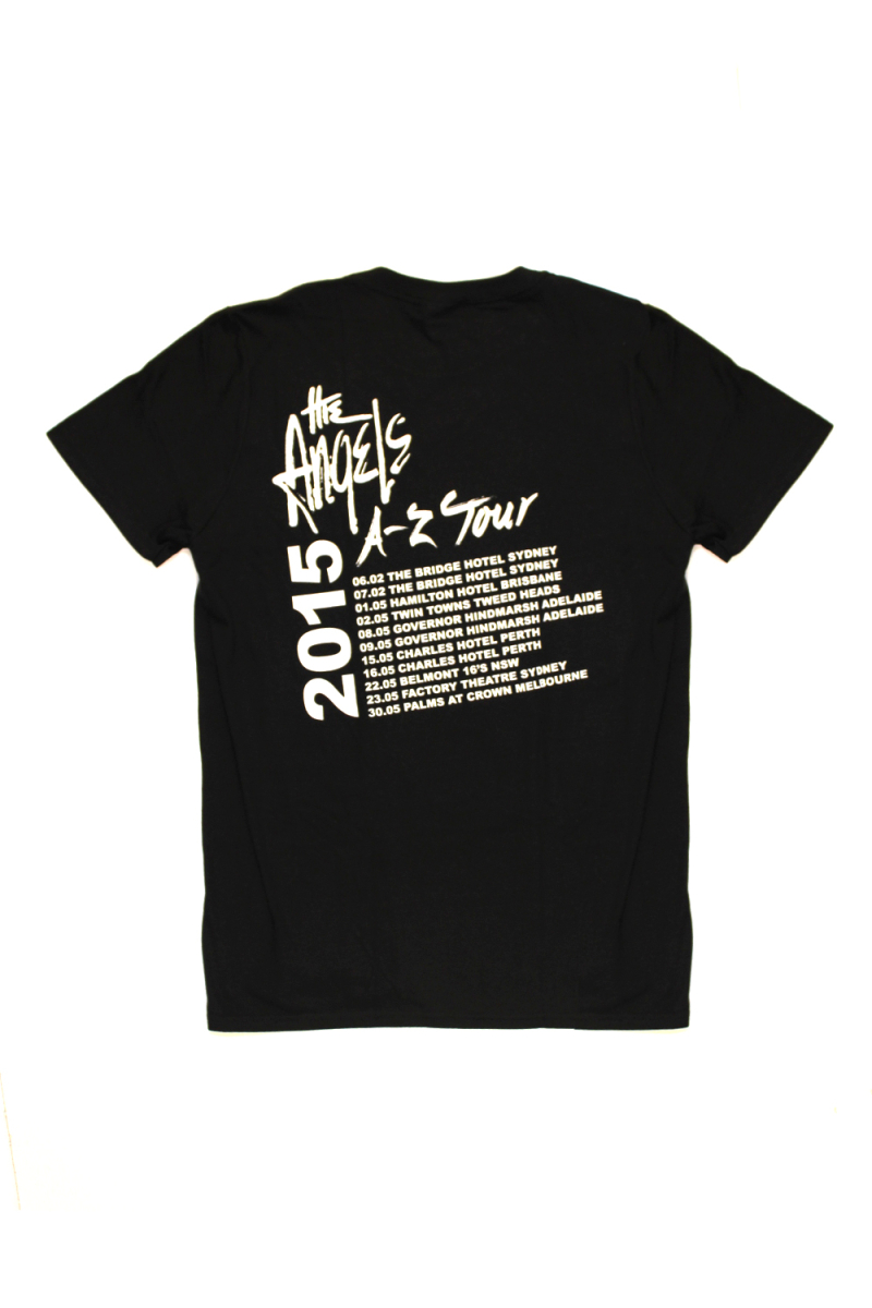 A-Z 2015 Tour T-Shirt by The Angels