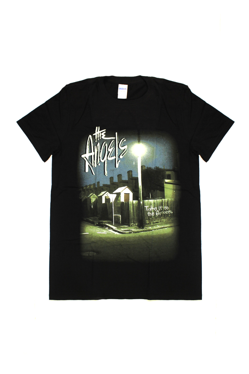 Take It To The Streets Black Tshirt by The Angels