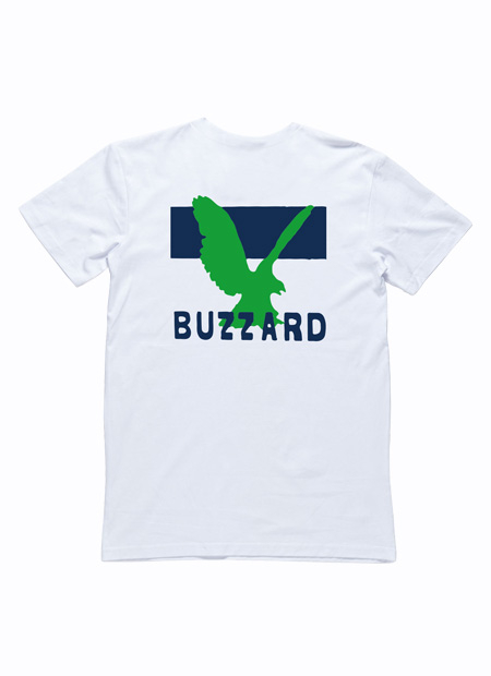 I OH YOU x Green Buzzard White Tee by I Oh You